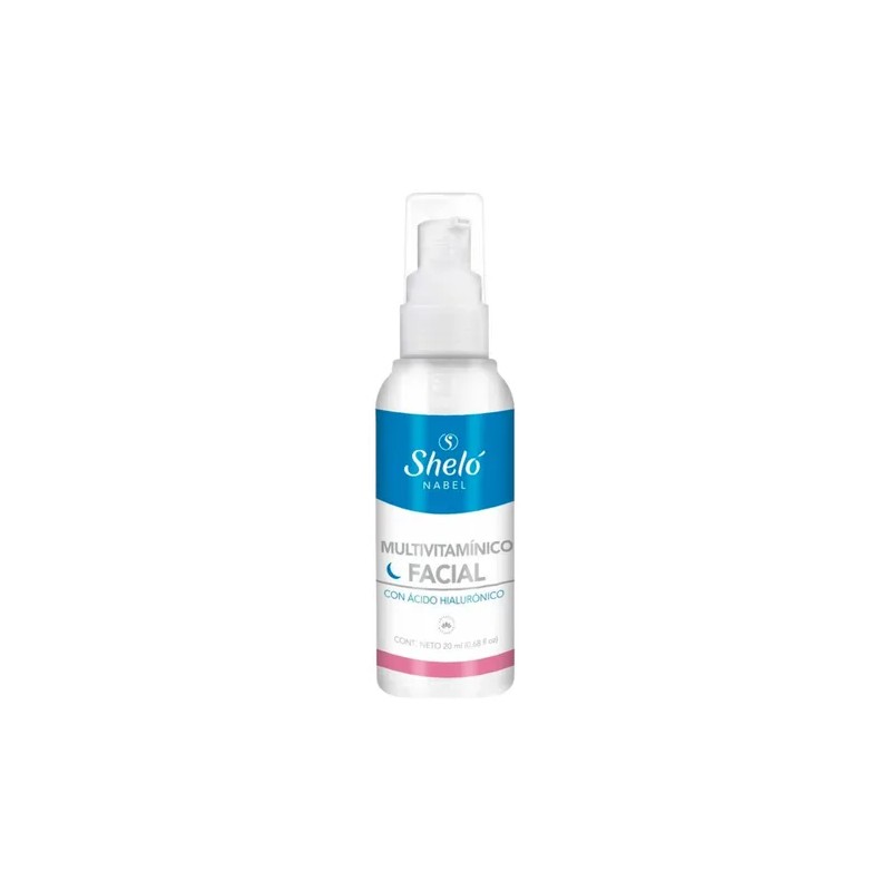 Multivitaminico Facial Acido Hialuronico Shelo Nabel 20ml 2