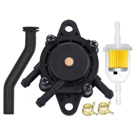 Motcoda Fuel Pump 3”Hose of Kohler 17HP-25 HP Small Engine Lawn Mower Tractor Fit J&D Honda Yamaha B&S 491922 691034 692313 808492 808656 596163 593998 797408 (1)