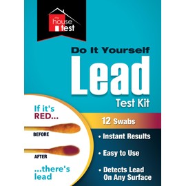 DIY Leads Test Kit | 12 Rapid Home Testing Swabs. Instantly Detect Lead on Any Surface
