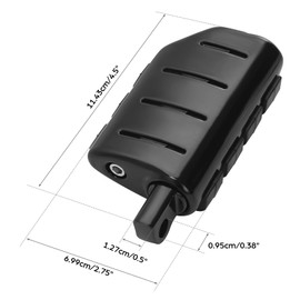 TCMT Male Mount Footpegs Foot Rest Fits For Harley Softail Sportster Dyna Touring Glide