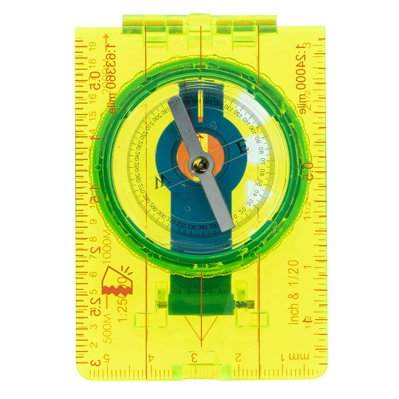 UST Hi Vis Lensatic Map Compass
