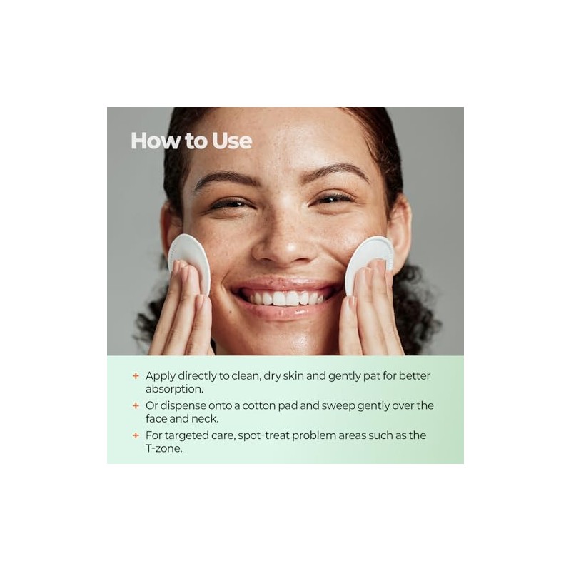 MOTHER MADE Green Tea-Rouble Away Clarifying Face Toner | AHA