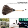 Mini Washable Reusable Ostrich Feather Duster for Books Keyboard Office