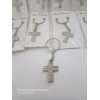 Unbranded 12 Cross Key Chain Rhinestones Bling Comunion Bautizo Party