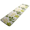 Freely Kitchen Mat, Entrance Mat, Washable, Anti-Slip, Microfiber (Leaf Green,