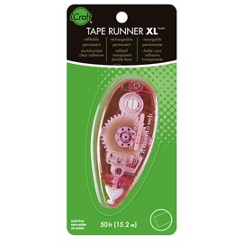 iCraft Tape Runner XL Permanent Adhesive, 6/16" x 600 Inches