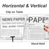 5X Magnifying Glass with Clip for Reading, 10x6 inch Large