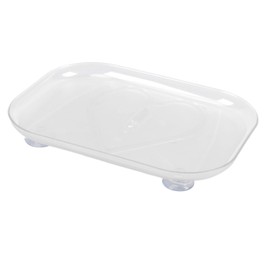 Removable Transparent Acrylic Turntable Organizer for Kitchen Refrigerator 26 x 35 cm