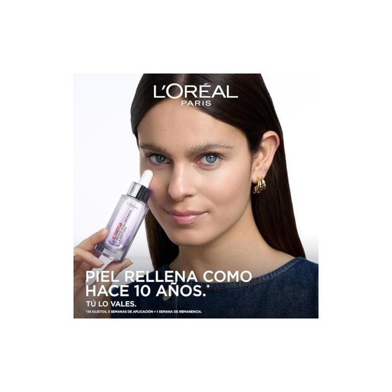 L'Oréal Paris Kit Ácido Hialurónico: Sérum Rostro + Sérum Ojos,