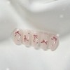 [Handmade Nail Tips] Ribbon Point Nail Tips - Coffin Egg