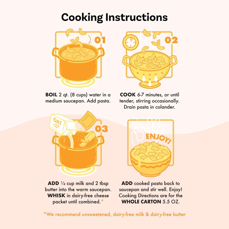 Daiya Dairy Free Gluten Free Cheddar Mac & Cheese, Vegan