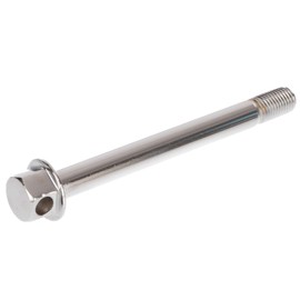 Short Thru Axle Front, Front - B125 (Total Length with Head Approx. 143 mm) - Chrome-Plated - with Hexagonal Mounting Hole - KR51, SR4-1, SR4-2, SR4-3, SR4-4, Duo