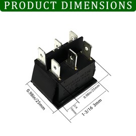 2-Pack On/Off Start Switch– Fits Champion 46539 46565 100397 100423 76533 3500W 3800W&Harbor Freight Predator 7000/8750/9500 Watt Generators(63086, 63085, 63087)