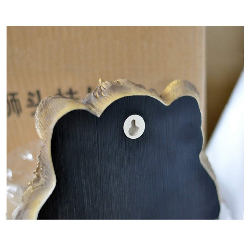 Wenwan Animal Head Wall Decoration, Decorative Sculpture, Wolf