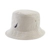 Nautica Men's Seersucker Bucket Hat, Twill Chino, Large