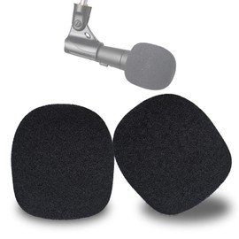 SM58 Pop Filter - Foam Windscreen Microphone Cover for Shure SM58 SM58-LC Ball Type Mic to Reduce Plosive Wind Noises by YOUSHARES (2 Pack）