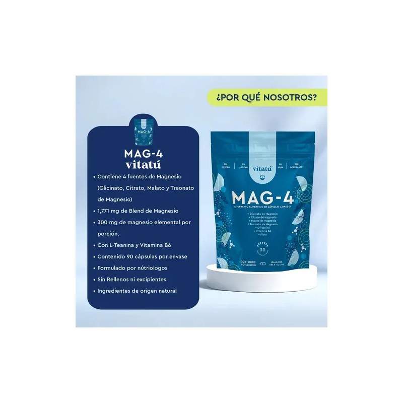 Vitatú Mag Fuentes Magnesios Sabor