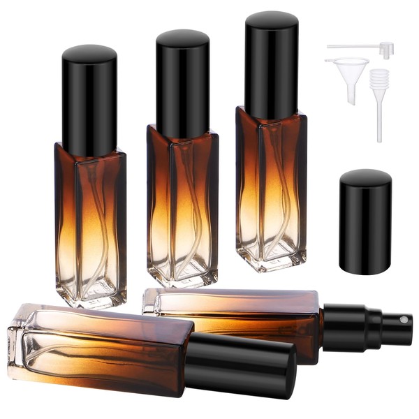 Segbeauty Atomizer Sprayer for Perfume, 5pcs 10ML Mini Glass Spray