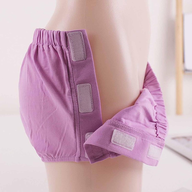 3 Pack Post Surgery Underwear, Adaptive Clothing, Tear Away Briefs,