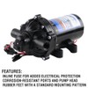 Everflo FBA_EF-3000-BOX EF3000 Diaphragm/Demand Water Transfer Pump 3.0 GPM 12V