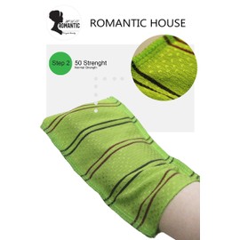 Korean Towel Extra Viscos Bath Mesh Body WashCloth Rayon 100% Spa Scrub Italy Gloves Removes Dead Skin X-Large Plus Size Green 50 Color 3 Pcs
