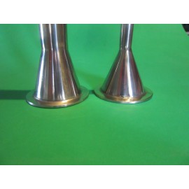 Smokehouse Chef COMBO 12" LONG  2-Pc  Sausage tubes 2" base 3/8" & 3/4" dia Meat Your Maker