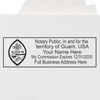 Guam Notary Supply Kit, Guam Notary Supplies, Includes Rectangular Notary