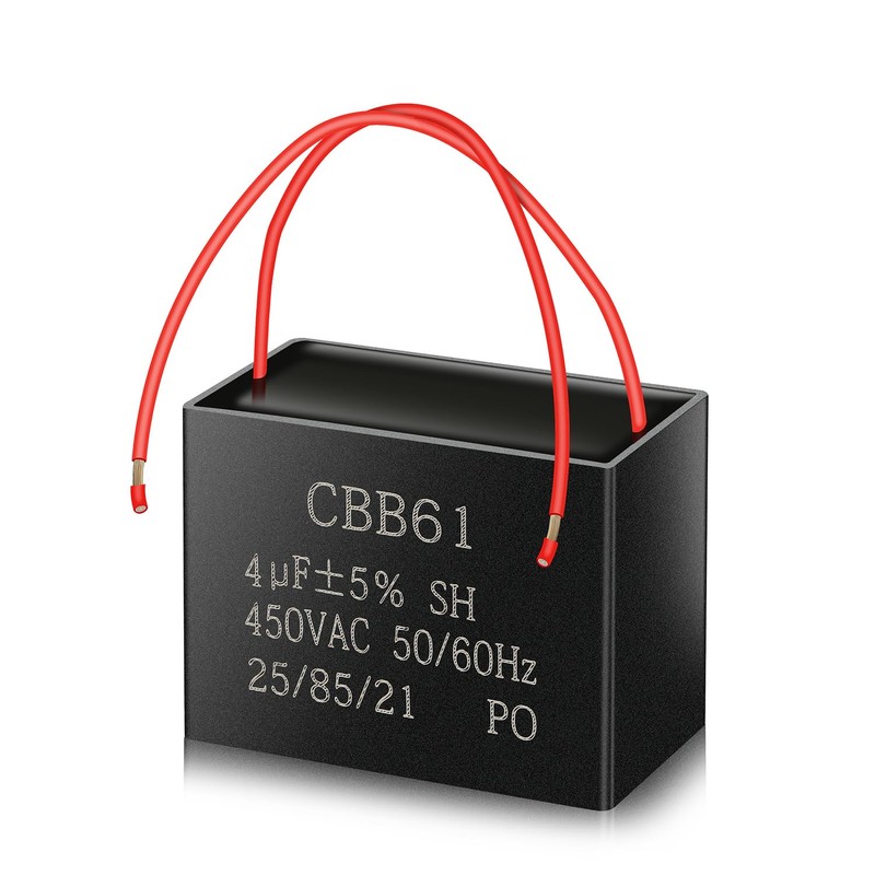 CBB61 450V AC 4UF 50/60HZ ANGEEK Starter Capacitor, AC Motor