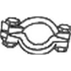 Bosal 254-950 Clamping Piece, exhaust system