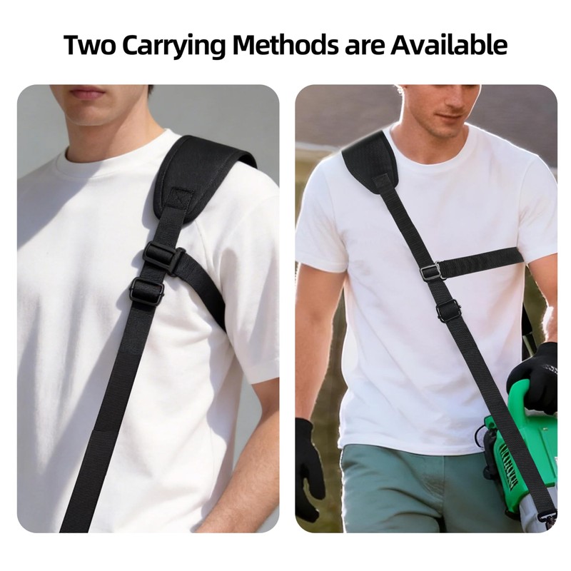 Universal Leaf Blower & Trimmer Shoulder Strap - Adjustable Design