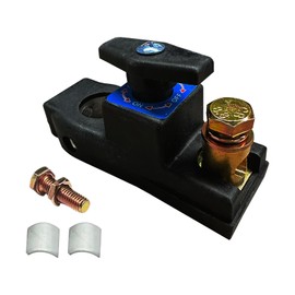 UHANBUT Battery Disconnect Switch, 12V/24V General High Current Master Battery Shut Off Kill Switch, Heavy Duty Electricity Cut Isolator Cut Off Switches for Cars RVs Boats