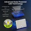 JACKYLED Solar Lights for Outside with Motion Sensor, 113 Bright