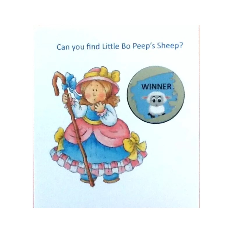 Unbranded Baby Shower Scratch Off Game, Nursery Rhyme Game 20