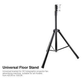 Holographic Projector Metal Tripod Bracket, 42/50cm/56cm/60cm/65cm/100Cm 3D Holographic Projection Fan Advertising Machine Model Dedicated Fixed Triangle Bracket Fit For All