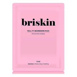 UnKnown Briskin Real Fit Second Skin Mask Pack Moisture Intensive 1 x 10 / 브리스킨 리얼 핏 세컨드스킨 마스크팩 수분집중 1개입 x 10개