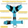 Robust Nylon Braided Anti-Pull Dog Harness, Adjustable Chest Harness with