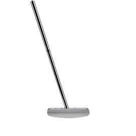 Bell TW-400 Two-Way CNC Milled Three Sight Light Modified Face Balance Golf Putter + Winn Dri-Tac Dark Gray Midsize Grip | Made in USA (Ambidextrous, 35)