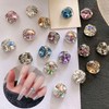 Chisafly Nail Parts, Stone, Nail Stone, Square, Gems, Crystal, Large,