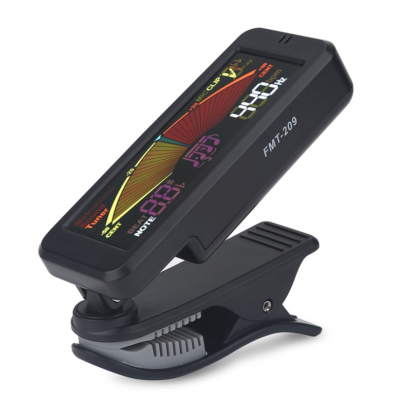 Flanger FMT-209 Digital Tuner with Clip Mount for Chromatic Guitar