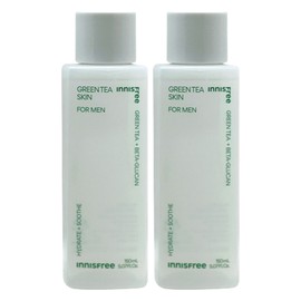 Innisfree Green Tea Skin for Men 2pcs / 이니스프리 그린티 스킨 포맨 2개