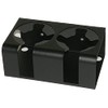 Tuffy Steel Dual Drink Holder (Model 034‑01) – Oversized 3.5”