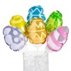 Self-Inflating Easter Egg Mylar 5-3/4" Balloons - 50 Pieces