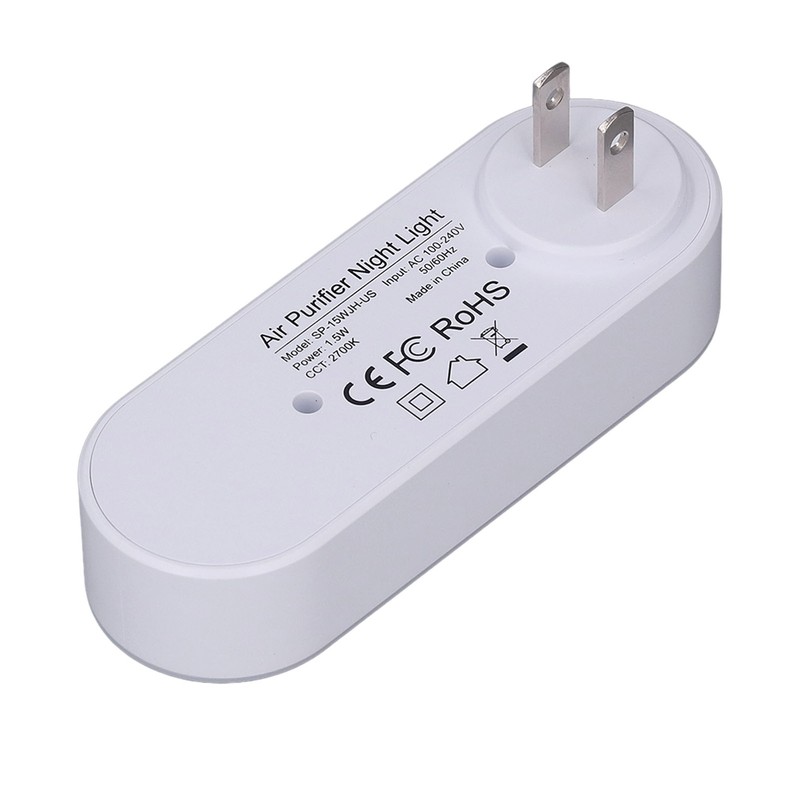 Air Purifier Night Light Small Plug in Negative Ion Generator