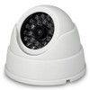 BW 2pcs Dummy Fake Surveillance Security CCTV Dome Camera With