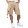 Surplus Raw Vintage Airborne Vintage Men's Cargo Shorts, Beige light
