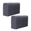 FAVOMOTO Armrest Covers, 2 Pieces Sofa Armrest Covers, Adjustable, Stretch