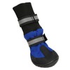 4Pcs Dog Boots Waterproof Pet Booties Reflective Breathable Wearproof High