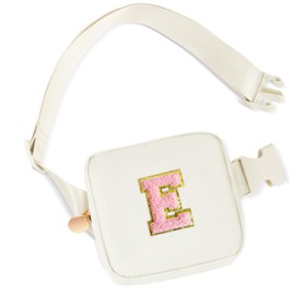 Uygafly Party Favors Bags for Kids 4-8,Party Gift Bags for Girls Teens,Party Accessories,Mini Fanny Pack Cute Crossbody Bags for Girls - Cream,E