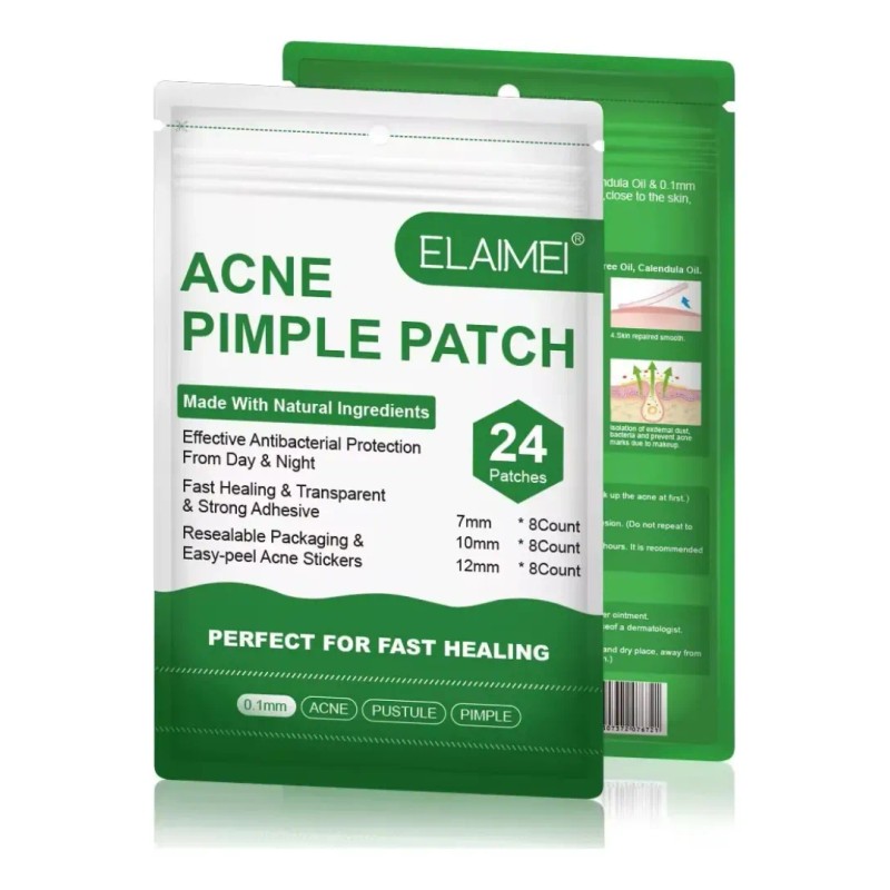 Parche Para Acné + Absorbe Grasa Cicatriza Rápido | Kit