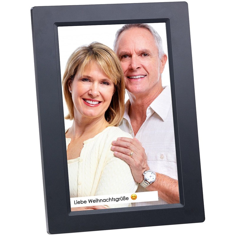 Somikon Digital Photo Frame: WiFi Picture Frame with 10.1 Inch